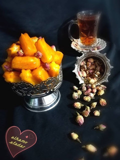 عکسی از دستور بامیه خونگی الهام پز