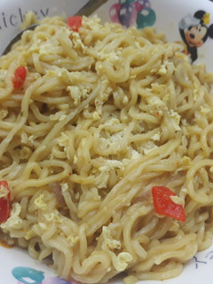 A picture of Peppered noddles.