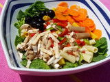 Ensalada de pasta multicereales y verduras