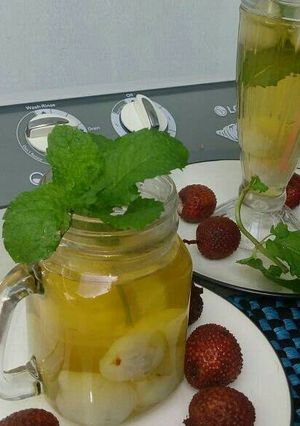 Foto resep Teh Leci Mint