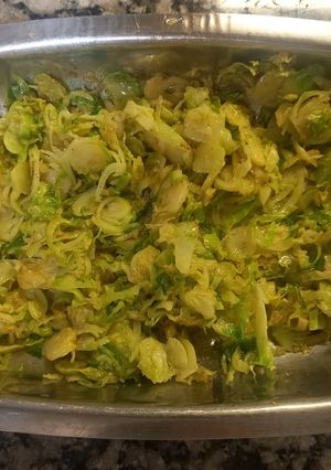 Una foto de Ensalada Tibia de Repollitos de Bruselas
