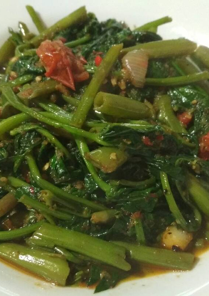 Foto resep Tumis kangkung Terasi / belacan