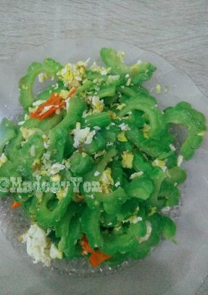 Foto resep Pare Tumis Telur