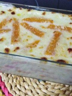Una foto de Pastel de patata y calabaza