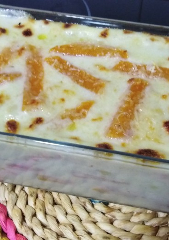 Una foto de Pastel de patata y calabaza