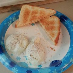 A picture of Poached Eggs.