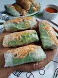 Rice paper roll isi mie & sayur