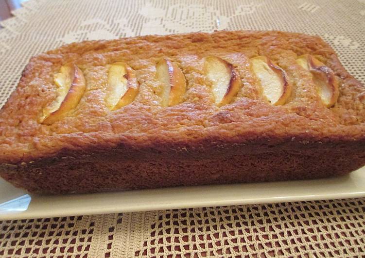 Bizcocho con calabaza y manzana