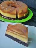 Puding Marie lapis puding mentega dan coklat