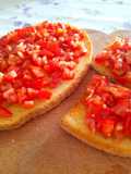 Bruschetta de la Toscana