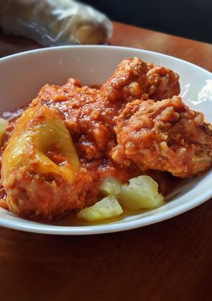 Töltött paprika recept fotója