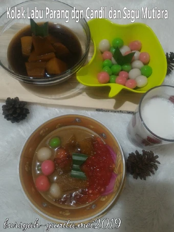 Langkah Gampang Membikin Resep Kolak Labu Parang dgn Candil dan Sagu Mutiara yang Uenak Anti Ribet, Uenak Banget