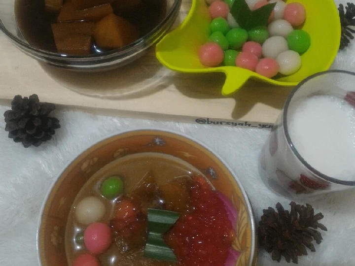 Langkah Gampang Membikin Resep Kolak Labu Parang dgn Candil dan Sagu Mutiara yang Uenak Anti Ribet, Uenak Banget