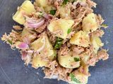 👩🍳Πατατοσαλάτα🥔 με τόνο🐠 εστραγκόν🌿και λεμόνι!🍋