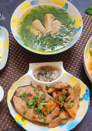 Hình của món Cơm nhà đủ đầy.