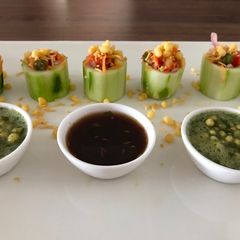 A picture of Healthy Panipuri.