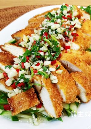 椒麻雞胸肉 的食譜成品照片