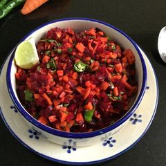 A picture of Healthy Carrot and Beetroot Salad.
