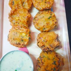 Masala vada A picture of Masala vada.