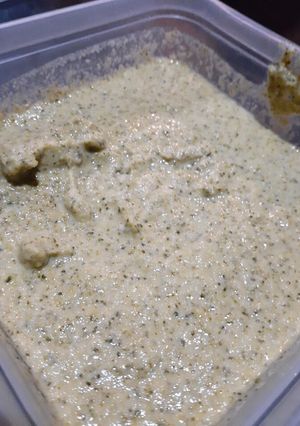 Una foto de Pesto de brócoli