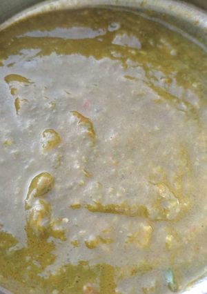 A picture of Palak ka saag.