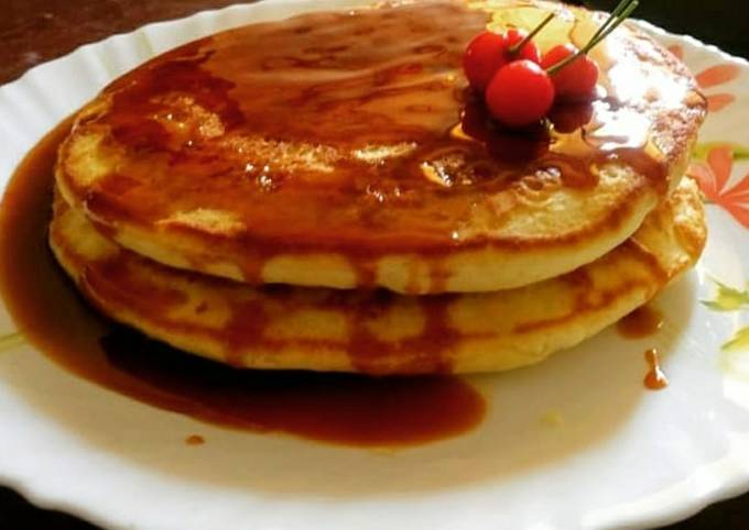 Recipe of Homemade Fluffy Pancakes