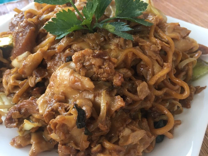 Langkah Mudah untuk Membikin Resep Pangsit &amp;amp; mie goreng special ala fe (Pangsit goreng viral le gino) yang Bisa Manjain Lidah Anti Ribet, Mantap