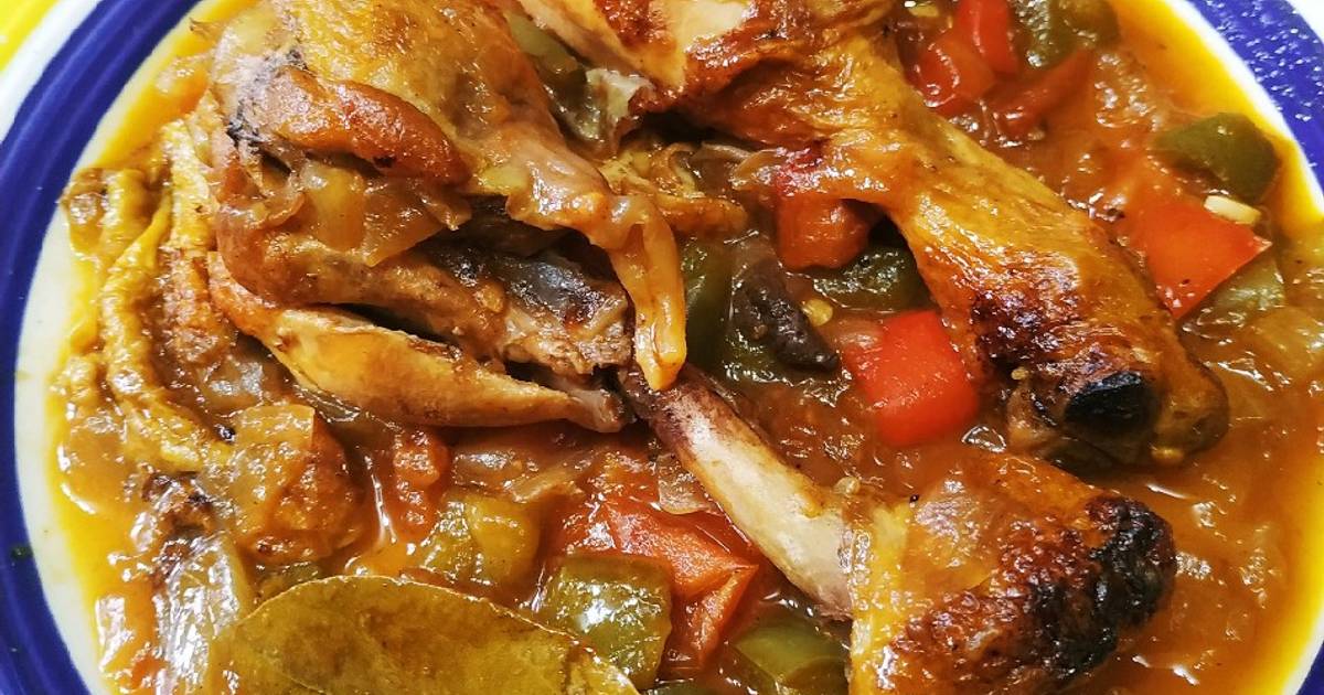 Pollo de la abuela Receta de Néstor Ayose- Cookpad