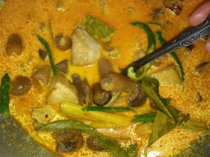 Cara Mudah Membuat Resep 34.gulai kikil sapi + tahu Anti Ribet, Bisa Manjain Lidah