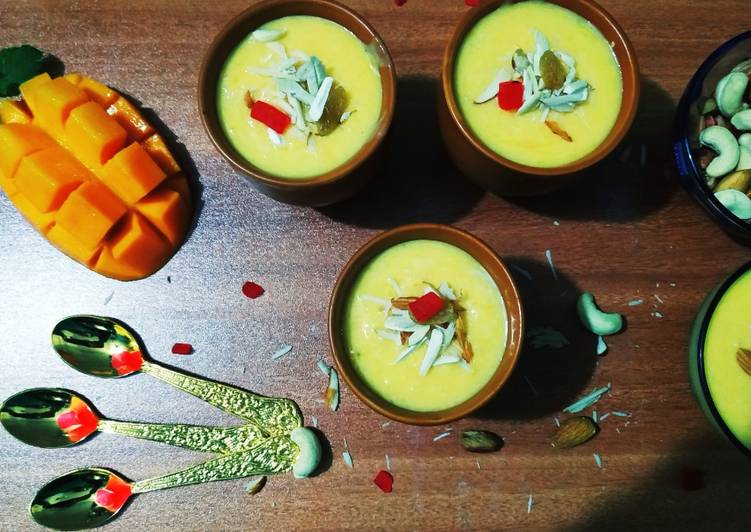 Easiest Way to Make Award-winning Sahi mango phirni