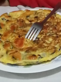 Una foto de Tortilla de mejillones