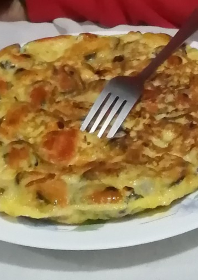 Una foto de Tortilla de mejillones