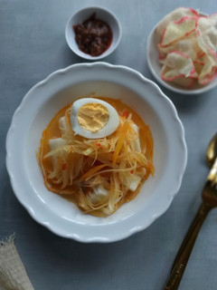 Foto resep Lontong Sayur Pepaya Muda