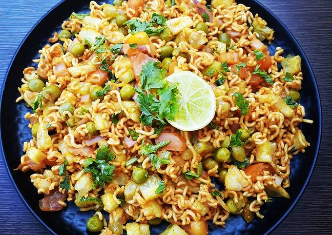 Instant Maggi Chaat Recipe