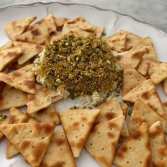 A picture of 2-Minute Boursin Pistachio and Honey Dip.