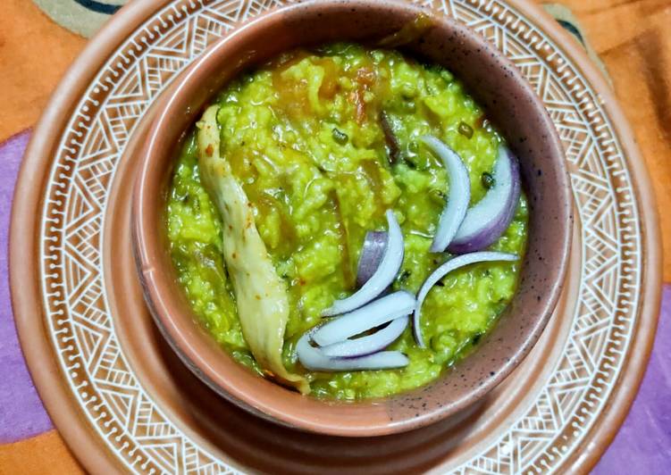 Simple Way to Make Any-night-of-the-week Moong dal khichdi