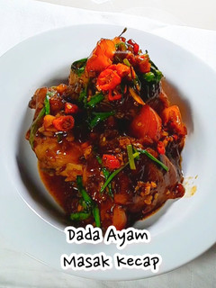 Foto resep Dada Ayam Masak Kecap
