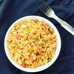 A picture of Maggi Masala Fried Rice.