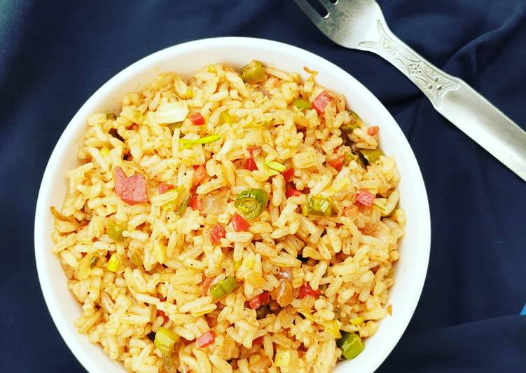 Maggi Masala Fried Rice