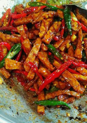 Foto resep Orek Tempe Pedas Manis