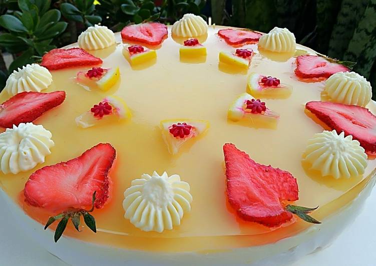 Ricetta Semifreddo Alle Fragole E Limone Di Ljubica Milutinovic Cookpad