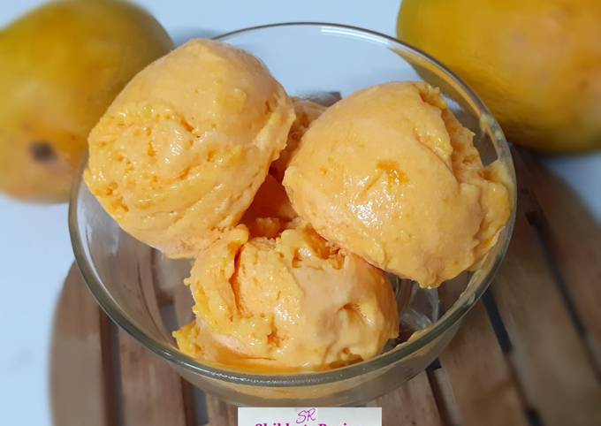 Easiest Way to Prepare Super Quick Homemade Mango icecream