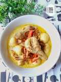 Kare Ayam Telur Puyuh Bumbu Instan