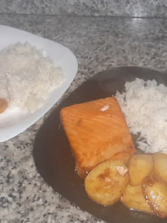 Una foto de Salmón