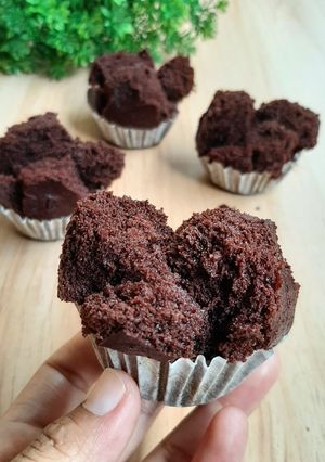 Foto resep Brownies Mekar Tepung Beras (no telur, no mixer)