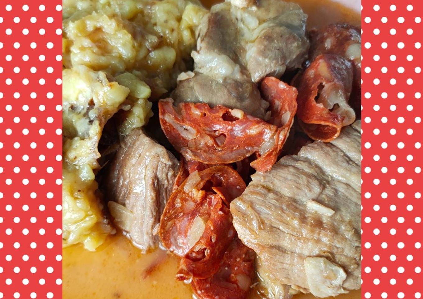 Sauté de porc au chorizo et miel au cookeo