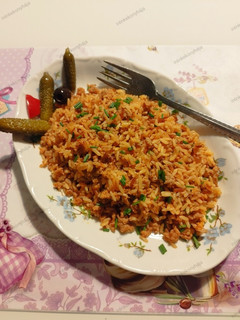 Rizses hús darált hússal gluténmentesen recept fotója