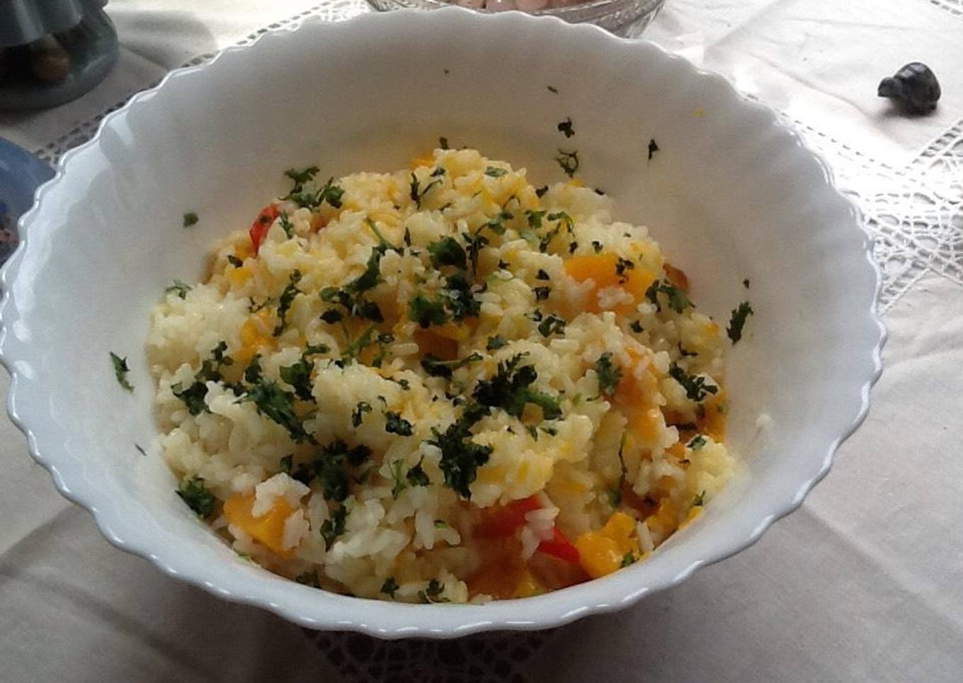 Arroz con calabaza (auyama, zapallo)
