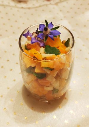 Une photo de ⭐ Tartare de saumon d'hiver