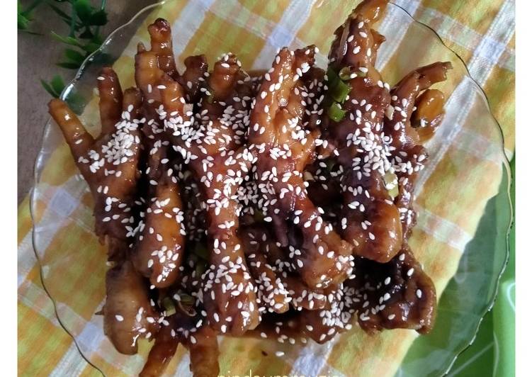 Resep Maeun Dakbal Ala Korea, Enak